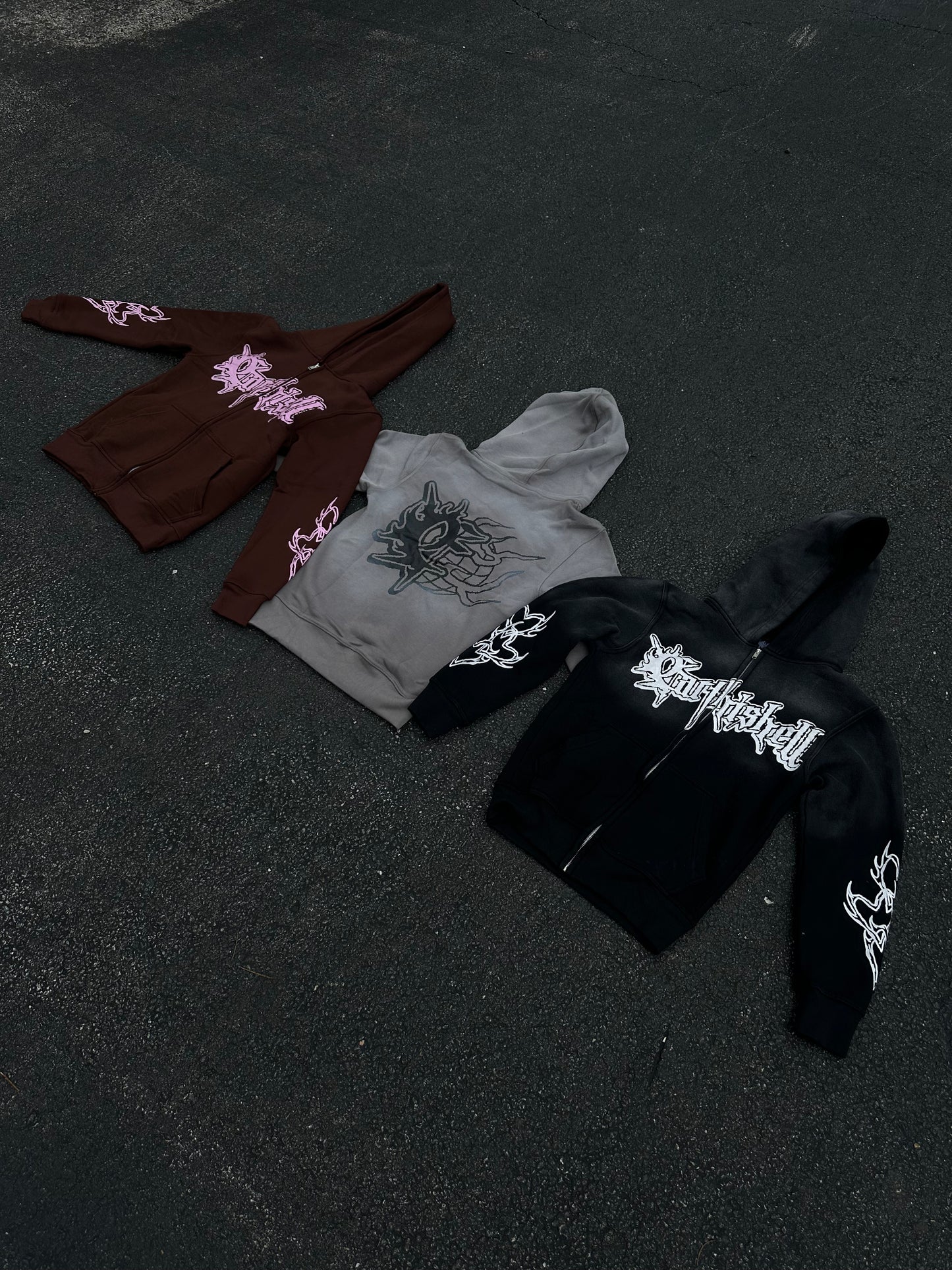 “Fire Hearted” Zip Up