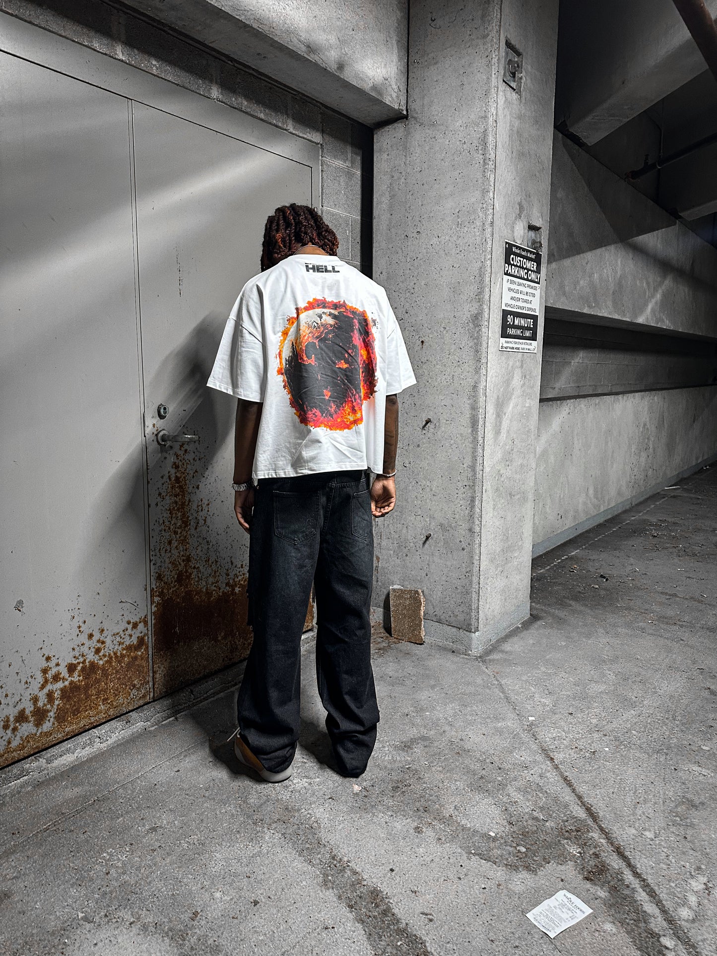 White Burning World T