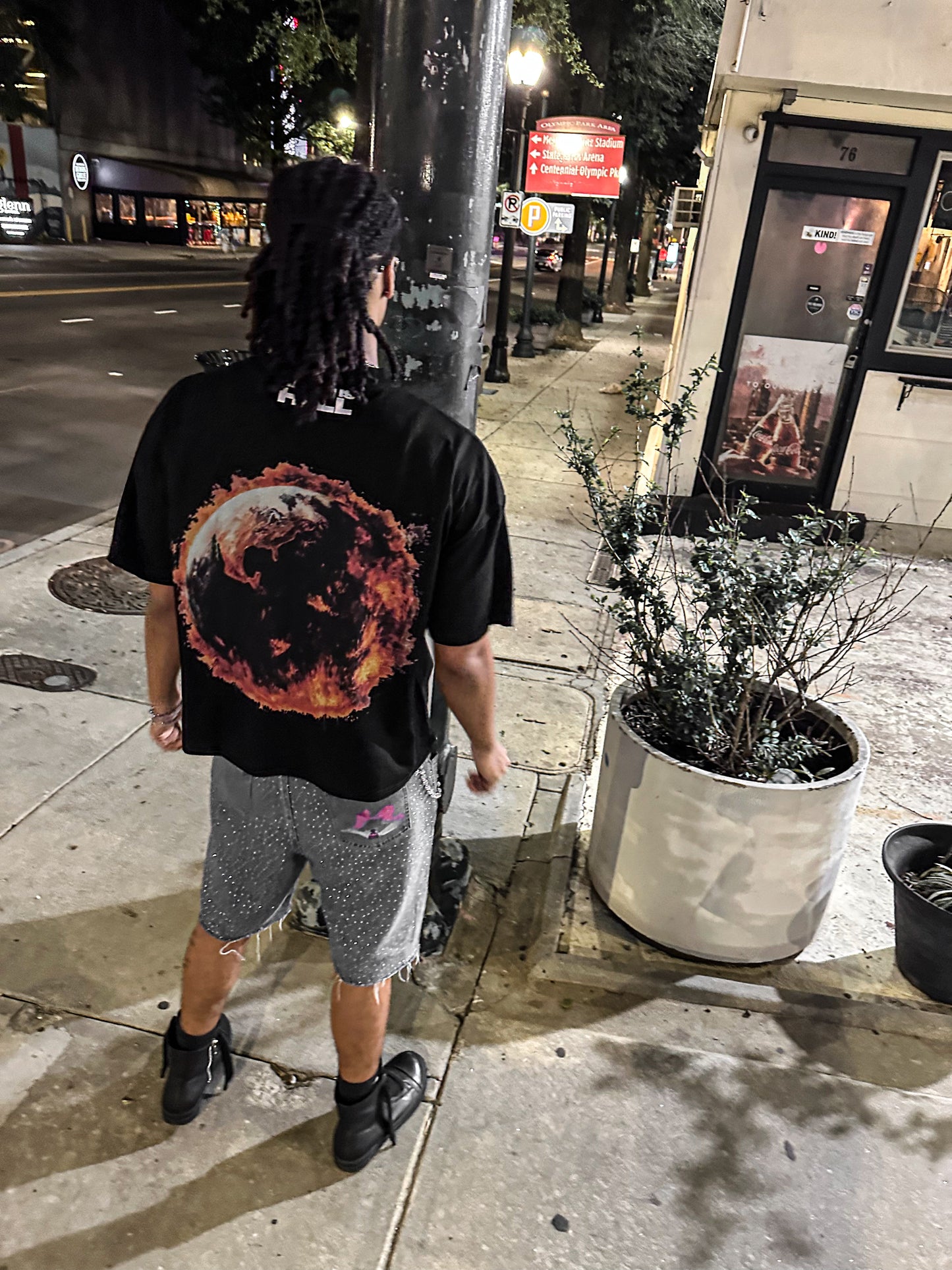 Black Burning World T