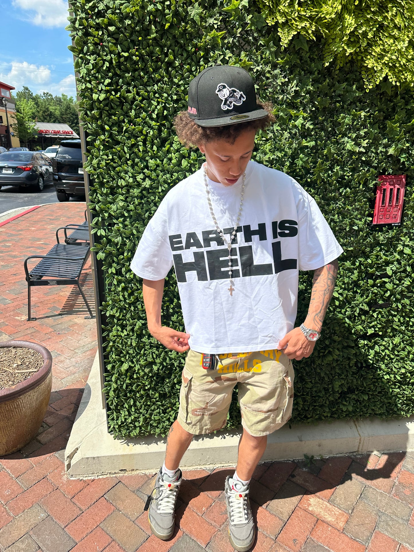 White Burning World T