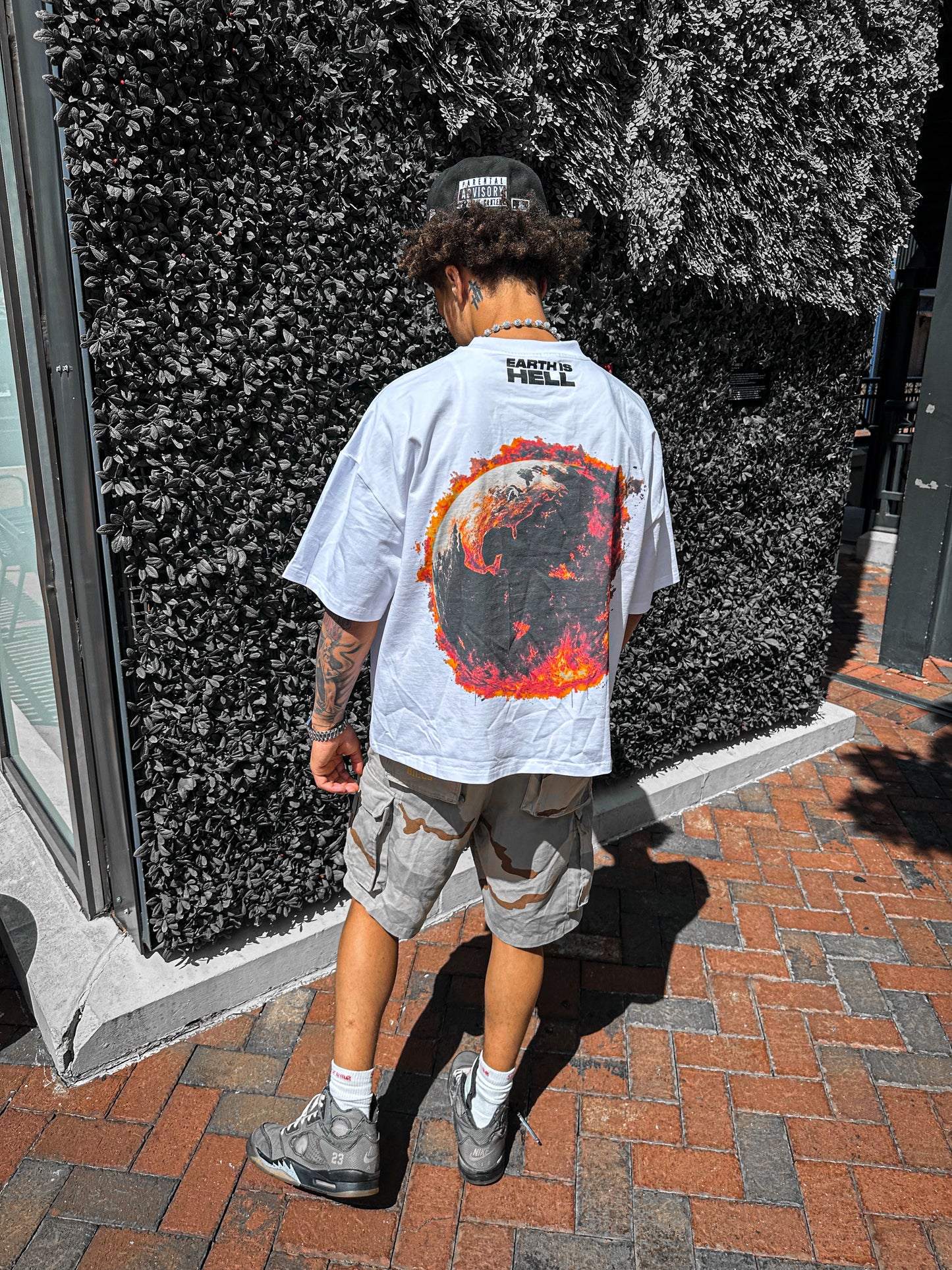 White Burning World T