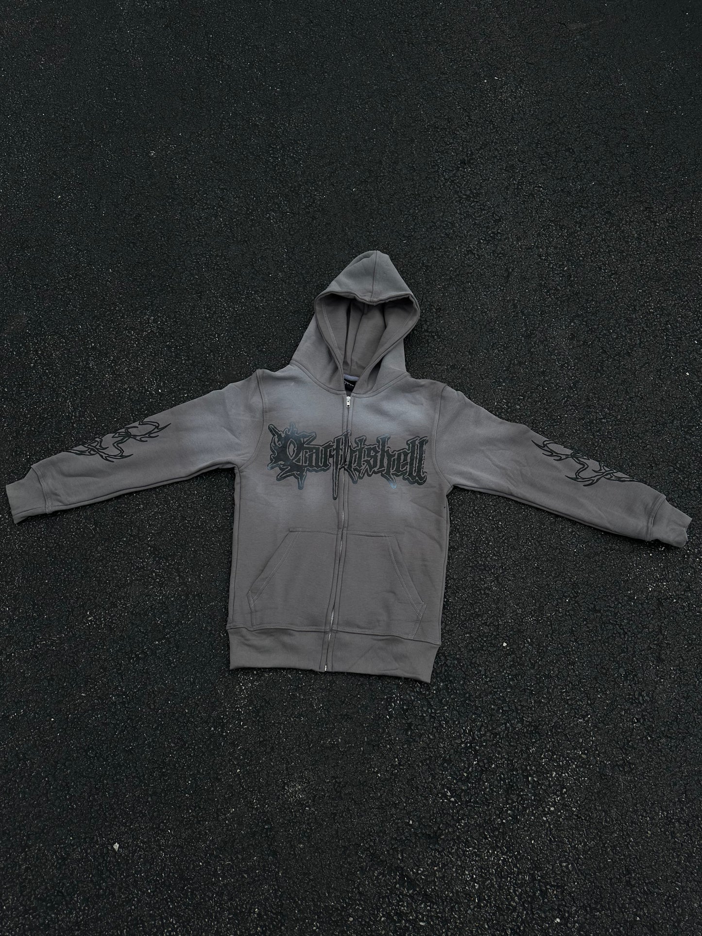 “Fire Hearted” Zip Up